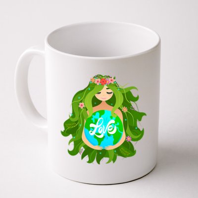 Green Mother Earth Day Gaia Save Our Planet Gift Coffee Mug