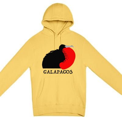 Galapagos Magnificent Frigate Bird Premium Pullover Hoodie