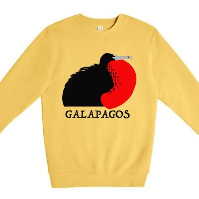 Galapagos Magnificent Frigate Bird Premium Crewneck Sweatshirt