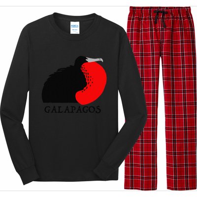 Galapagos Magnificent Frigate Bird Long Sleeve Pajama Set