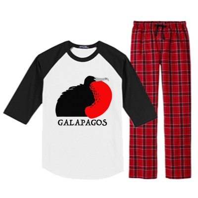 Galapagos Magnificent Frigate Bird Raglan Sleeve Pajama Set