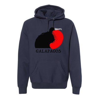 Galapagos Magnificent Frigate Bird Premium Hoodie