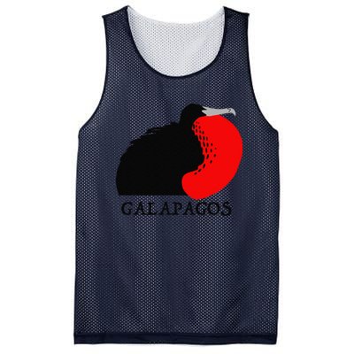 Galapagos Magnificent Frigate Bird Mesh Reversible Basketball Jersey Tank