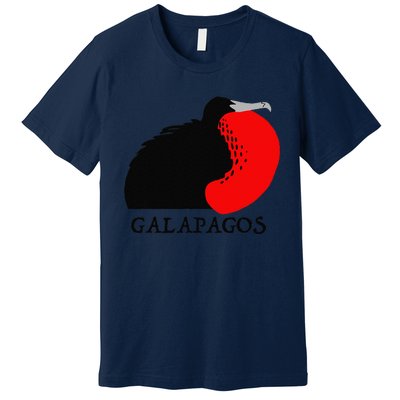 Galapagos Magnificent Frigate Bird Premium T-Shirt