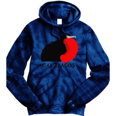 Galapagos Magnificent Frigate Bird Tie Dye Hoodie