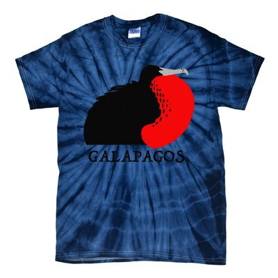 Galapagos Magnificent Frigate Bird Tie-Dye T-Shirt