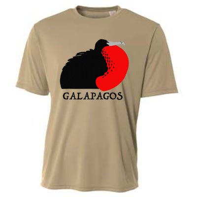 Galapagos Magnificent Frigate Bird Cooling Performance Crew T-Shirt