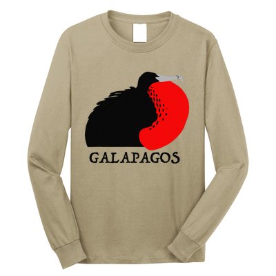 Galapagos Magnificent Frigate Bird Long Sleeve Shirt