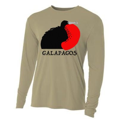 Galapagos Magnificent Frigate Bird Cooling Performance Long Sleeve Crew