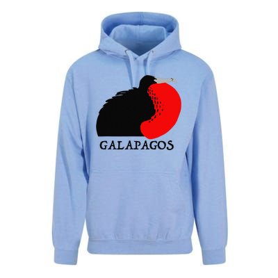 Galapagos Magnificent Frigate Bird Unisex Surf Hoodie