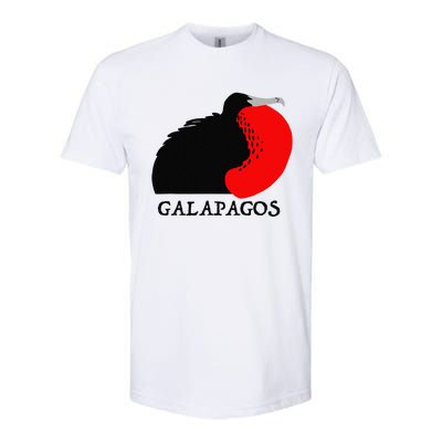 Galapagos Magnificent Frigate Bird Softstyle CVC T-Shirt