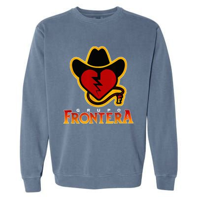 Grupo Mexican Frontera Border Band Music Musica Mexico Garment-Dyed Sweatshirt