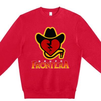 Grupo Mexican Frontera Border Band Music Musica Mexico Premium Crewneck Sweatshirt