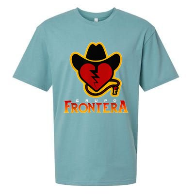 Grupo Mexican Frontera Border Band Music Musica Mexico Sueded Cloud Jersey T-Shirt