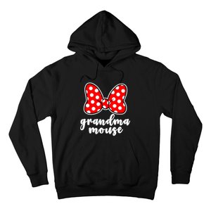 Grandma Mouse Family Vacation Funny Grandma Mouse Hoodie