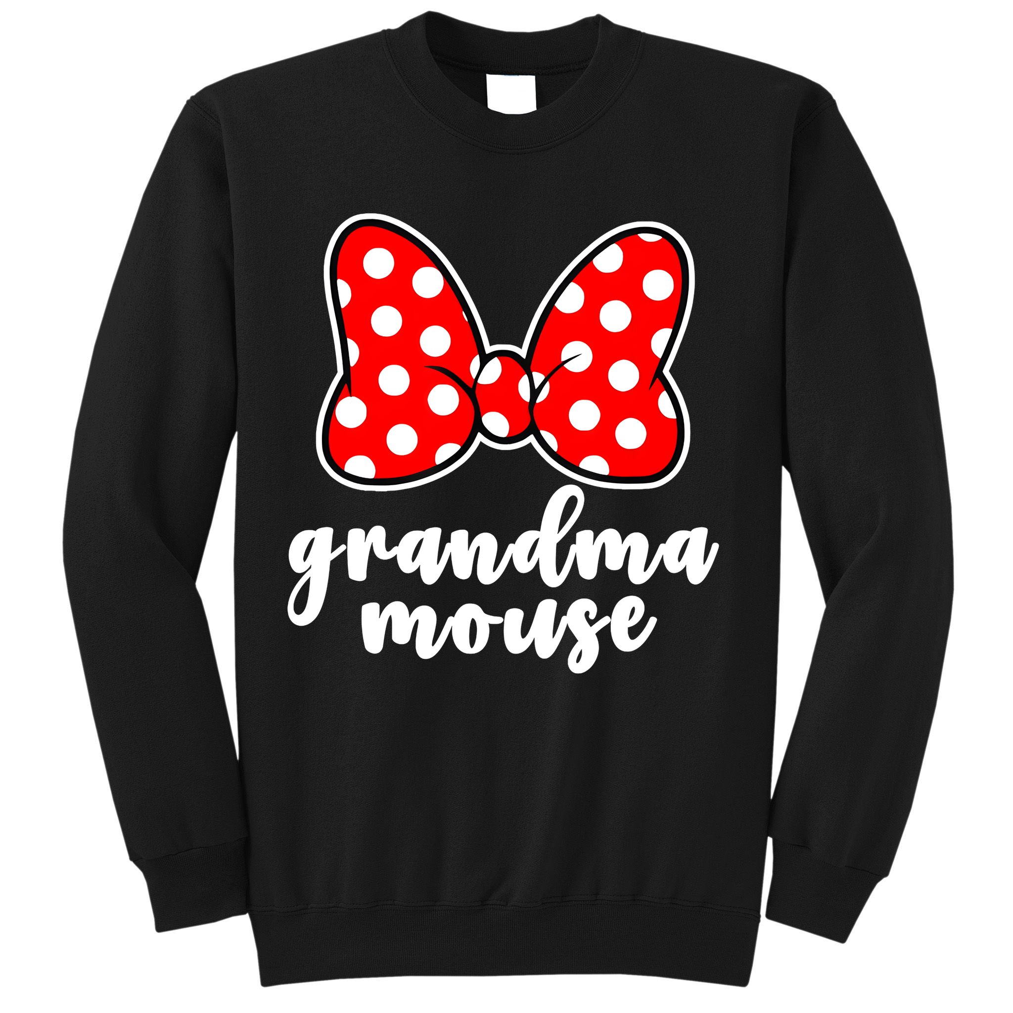 Grandma Mouse Family Vacation Funny Grandma Mouse Sweatshirt