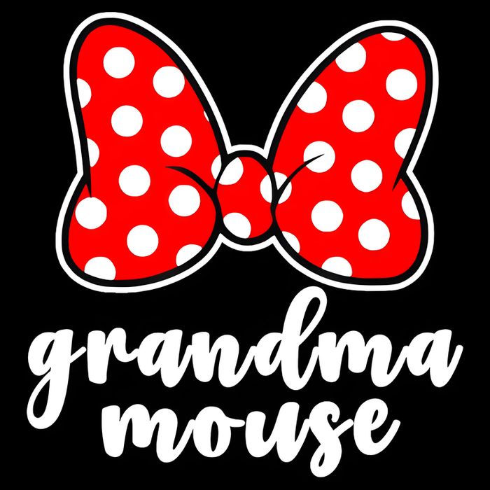 Grandma Mouse Family Vacation Funny Grandma Mouse 16 in Basic Backpack