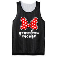 Grandma Mouse Family Vacation Funny Grandma Mouse Mesh Reversible Basketball Jersey Tank