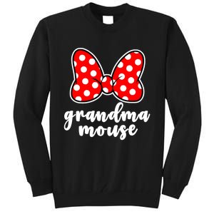 Grandma Mouse Family Vacation Funny Grandma Mouse Tall Sweatshirt