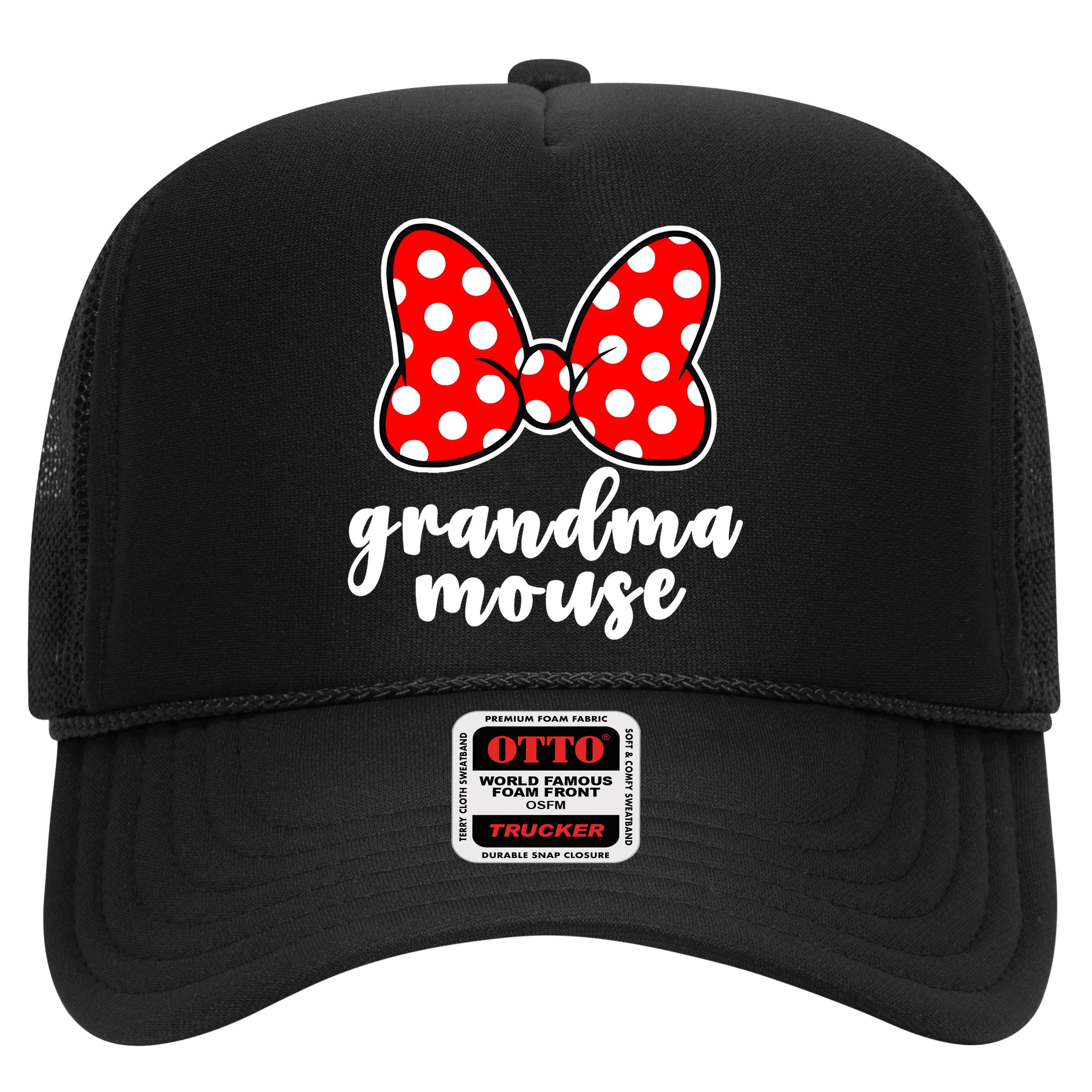 Grandma Mouse Family Vacation Funny Grandma Mouse Hat