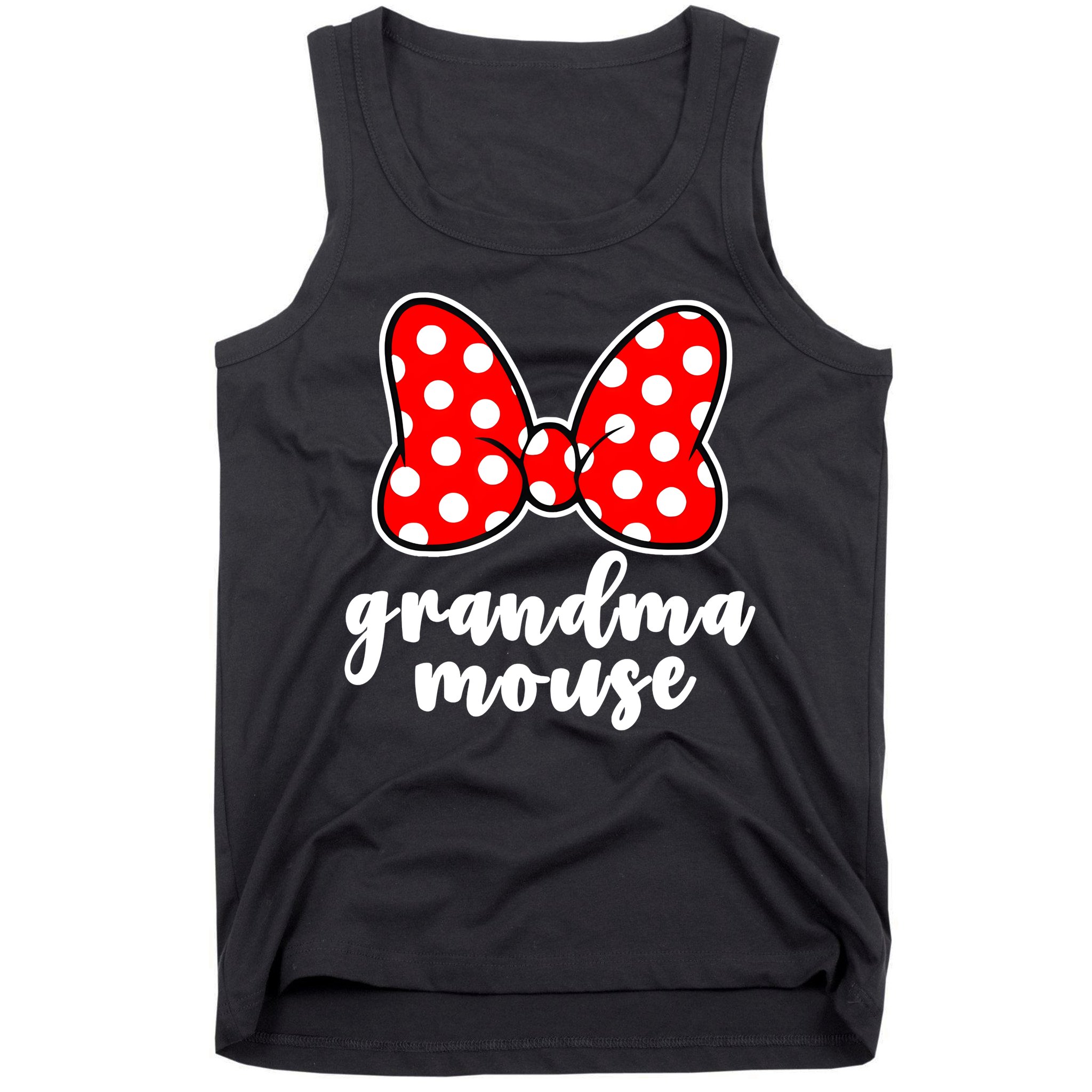 Grandma Mouse Family Vacation Funny Grandma Mouse Tank Top