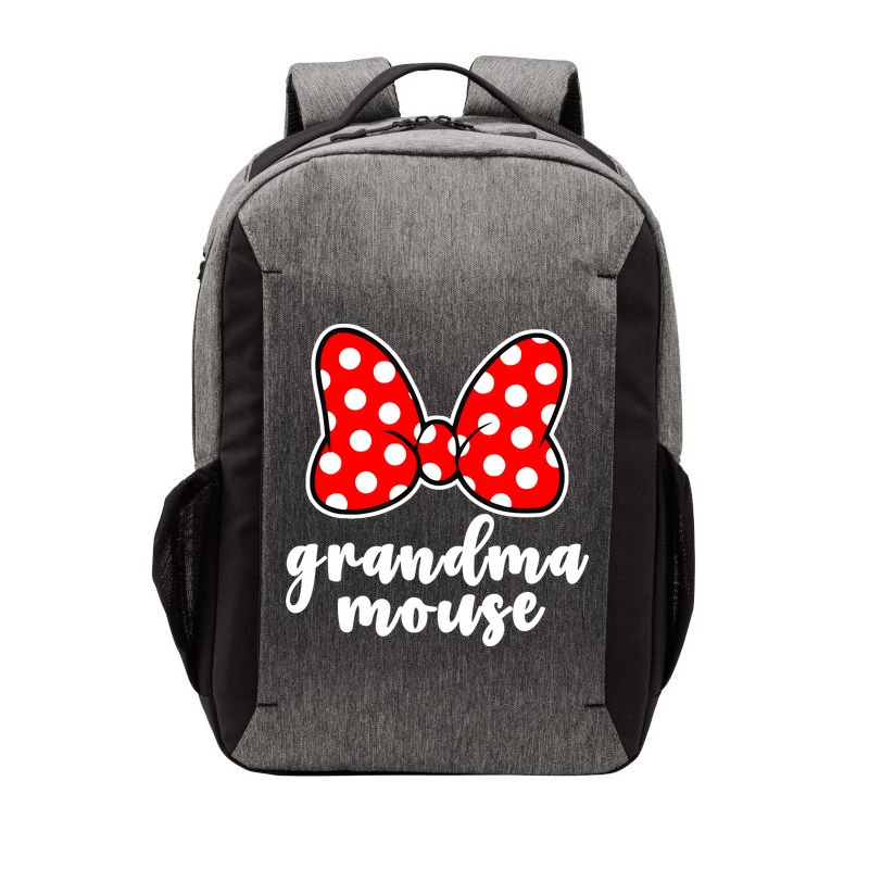 Grandma Mouse Family Vacation Funny Grandma Mouse Vector Backpack