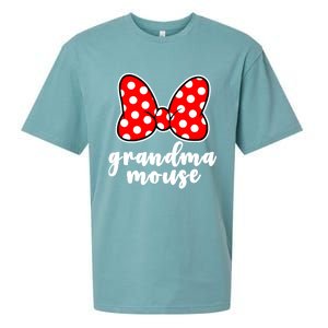 Grandma Mouse Family Vacation Funny Grandma Mouse Sueded Cloud Jersey T-Shirt