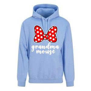 Grandma Mouse Family Vacation Funny Grandma Mouse Unisex Surf Hoodie