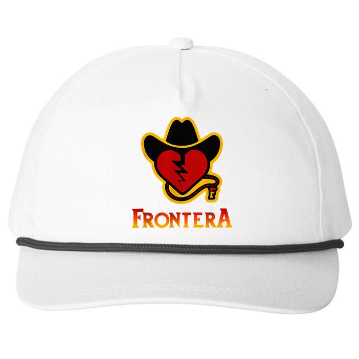 Grupo Mexican Frontera Border Band Music Musica Mexico Snapback Five-Panel Rope Hat