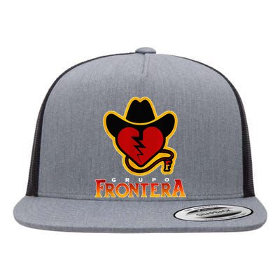 Grupo Mexican Frontera Border Band Music Musica Mexico Flat Bill Trucker Hat