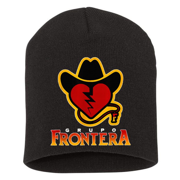 Grupo Mexican Frontera Border Band Music Musica Mexico Short Acrylic Beanie