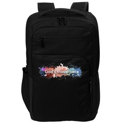 God's Masterpiece Funny Gift Impact Tech Backpack