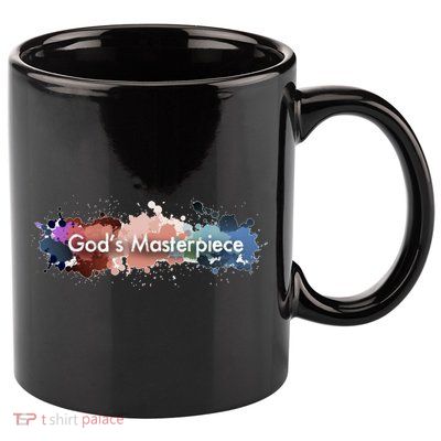 God's Masterpiece Funny Gift 11oz C Handle Ceramic Mug