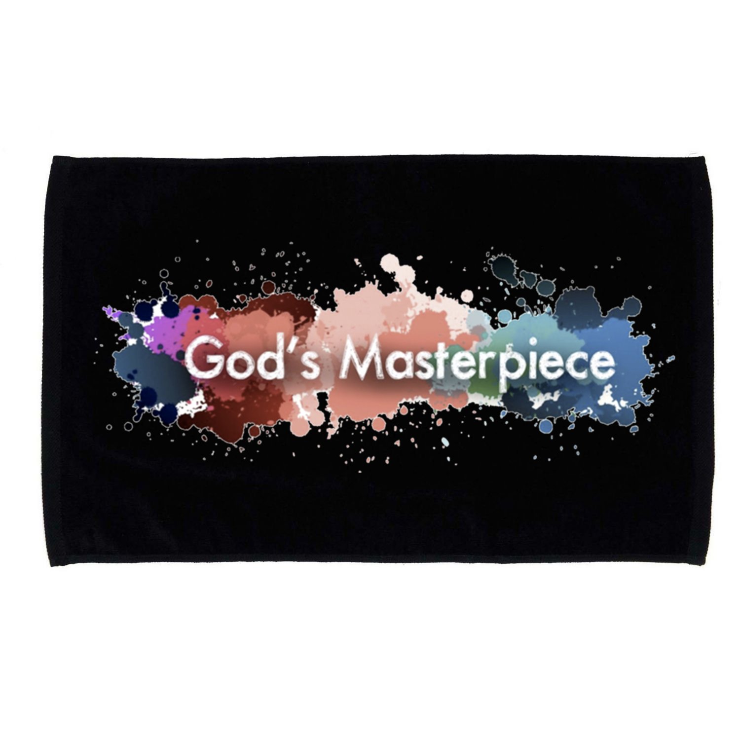 God's Masterpiece Funny Gift Microfiber Hand Towel