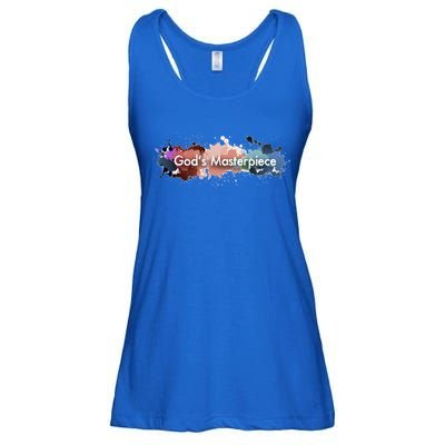 God's Masterpiece Funny Gift Ladies Essential Flowy Tank