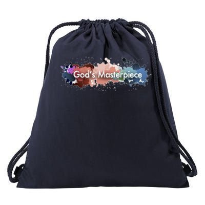 God's Masterpiece Funny Gift Drawstring Bag