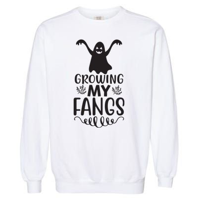 Growing My Fangs Garment-Dyed Sweatshirt