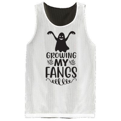 Growing My Fangs Mesh Reversible Basketball Jersey Tank