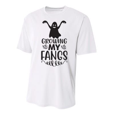 Growing My Fangs Performance Sprint T-Shirt