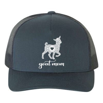 Goat Mom For Women Pet Goat Gift Yupoong Adult 5-Panel Trucker Hat