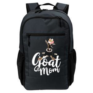 Goat Mom Funny Goat Lover Or Goat Farmer Cute Art Daily Commute Backpack