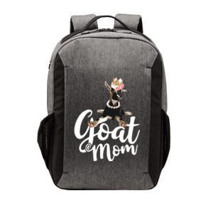 Goat Mom Funny Goat Lover Or Goat Farmer Cute Art Vector Backpack