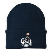 Goat Mom Funny Goat Lover Or Goat Farmer Cute Art Knit Cap Winter Beanie