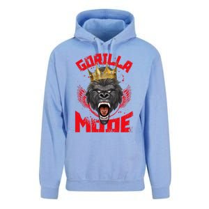 Gorilla Mode Fitness Gym Motivation Beast Workout King Gift Unisex Surf Hoodie