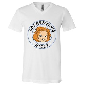 Got Me Feeling Nicey V-Neck T-Shirt