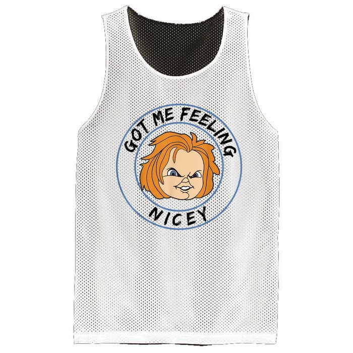 Got Me Feeling Nicey Mesh Reversible Basketball Jersey Tank