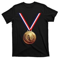 Golden Medal For Winners School Team And Champions T-Shirt