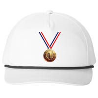 Golden Medal For Winners School Team And Champions Snapback Five-Panel Rope Hat