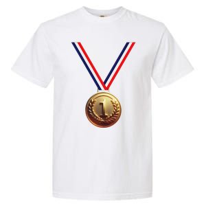 Golden Medal For Winners School Team And Champions Garment-Dyed Heavyweight T-Shirt