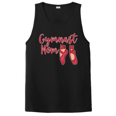 Gymnast Mom Funny Gift Gymnastics Shoes Gift PosiCharge Competitor Tank